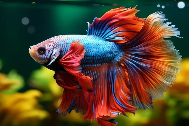 Siamese fighting fish